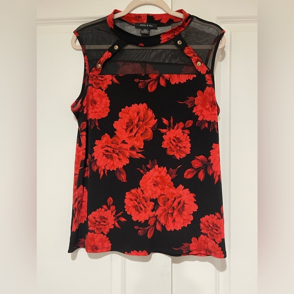 Size large like new top Adele &May